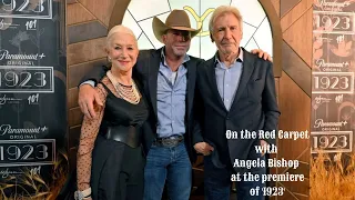 Dame Helen Mirren and Harrison Ford on the red carpet for the premiere of '1923'