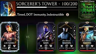 GUARANTEED DIAMOND! Sorcerer's Tower Fatal 100 Boss Battle + Reward | MK Mobile