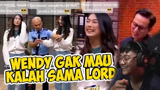 WENDY GAK MAU KALAH SAMA LORD ANDHIKA DI LAPOR PAK TRANS 7 ' REACTION