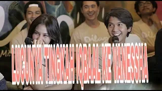 KETIKA IQBAAL DAN VANESSHA DI PERSATUKAN LAGI! (Press Conference DILAN1991)