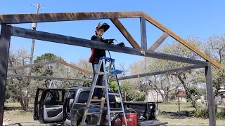 How to Build a Metal Carport | DIY Part 1