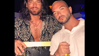Can Yaman drinking with friend at Night club Sardegna💥