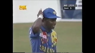 Cricket  Aiwa Cup 1999 Game 6 -Sri Lanka v India
