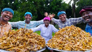 SHREDDED CHICKEN | Separate BONES and MEAT | Authentic Country Chicken Fry Recipe Cooking in Village