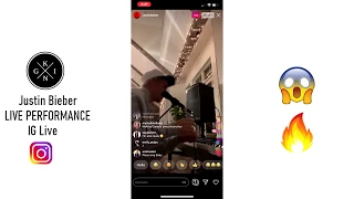 Justin Bieber - Yummy | LIVE PERFORMANCE (IG Live)