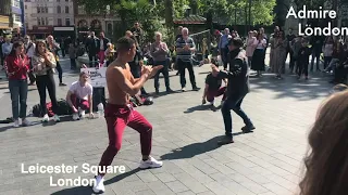 Leicester Square new without music