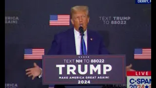 Trump descends into UTTER CONFUSION live on stage