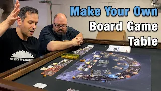 Custom DIY Board Game Table