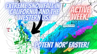 Update on major winter storms set to strike the US this week into next week