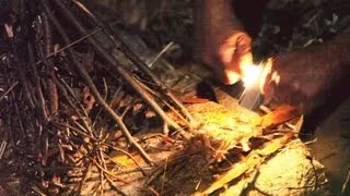 How to Make a Fire with Flint & Steel | Survival Skills