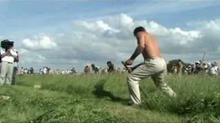 West Country Scythe Competition 2009 3: Simon Damant