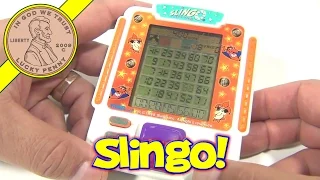 Slingo Handheld Electronic Game, 1998 Tiger Electronics