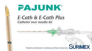 Surimex: Pajunk E-Catheter Kit & E-Catheter Plus Kit