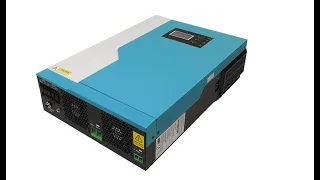Hybrid Inverter 3500w 24v can work without battery (batteryless) built-in MPPT 100A