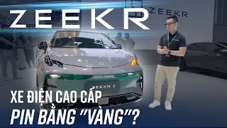 Xe điện Trung Quốc Zeekr: Từ 777tr, chạy ~900km, công nghệ Pin tốt nhất thế giới???