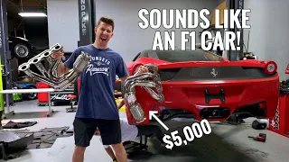 I MADE THE LOUDEST FERRARI 458 IN THE WORLD