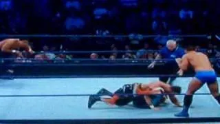 Catch.CM Punk & Carlito & Primo VS Ted Dibiase & Cody Rhodes & Manu