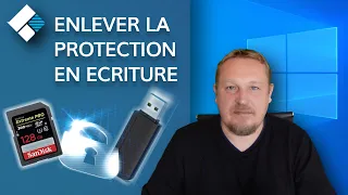 Comment enlever la PROTECTION EN ECRITURE sur carte SD et clé USB sur Windows10 [4 Méthodes]