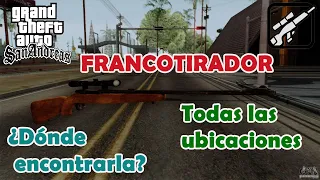 Dónde Encontrar el Rifle Francotirador en GTA San Andreas