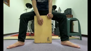 木箱鼓 (カホン.  cajon cover cajon solo ) - 月旁月光 怕胖團