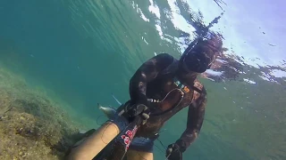 Spearfishing in Mali Lošinj - Croatia, 2017.