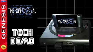 Mega Drive / Genesis Tech Demo - The Spiral - Mega Sg Pixel Perfect vs Dither Blending & HQ2X Shader