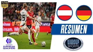 AUSTRIA vs GERMANY 🏆 Women's European Qualifiers | Highlights | Comeback!