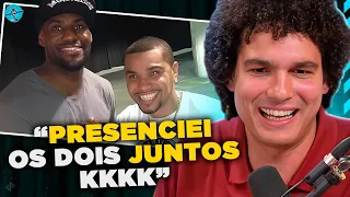 NALDO E LEBRON JAMES SÃO AMIGOS MESMO KKK