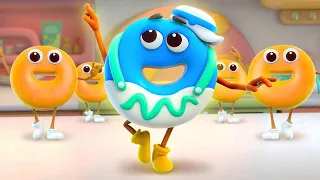 Donny's Dancing Party +More | Yummy Foods Family Collection | Best Cartoon for Kids