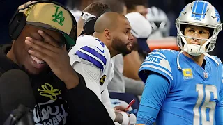 DAMN COWBOYS….. | Tray Reacts To Cowboys VS Packers/ Lions VS Rams