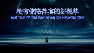 Mei You Ni Pei Ban Zhen De Hao Gu Dan ( 没有你陪伴真的好孤单 ) Male Karaoke Mandarin - No Vocal