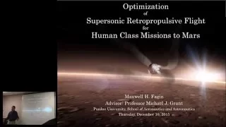 Thesis Defense: Supersonic Retropropulsion for Mars EDL