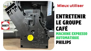 Nettoyer le groupe café de sa machine expresso Philips en 5 minutes !