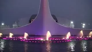 Музыкальный фонтан в Олимпийском парке Сочи