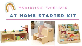 Montessori Furniture At Home Starter Kit #montessoriwithhart