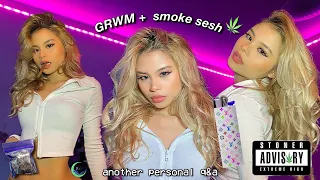 grwm + blunt sesh *personal Q&A*