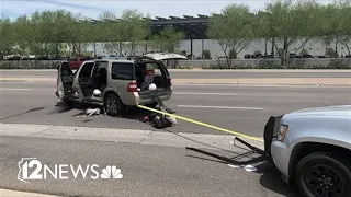 Mesa police catch stolen car with 'grappler' device, 4 people detained