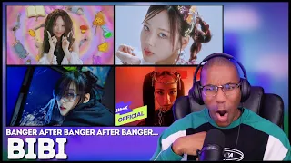 BIBI | 'Bam Yang Gang', 'Sugar Rush', 'Bad Sad and Mad', 'Best Lover' MV REACTION | Bangers!!