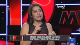 María José Quintanilla recuerda su inicio en "Rojo fama contra fama"