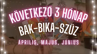 ✨ Föld jegyek következő 3 hónap ✨ Bak, Bika, Szűz ✨ április, május, június 2024 ✨