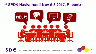 SDC 2017 - SPDK Blobstore: A Look Inside the NVM Optimized Allocator - Paul Luse, Vishal Verma
