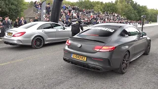 1000HP GAD Motors Mercedes-AMG C63S 4Matic vs 700HP Mercedes-Benz CLS63S AMG