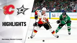 NHL Highlights | Flames @ Stars 10/10/19