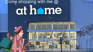 Come Shopping with me to At Home store.