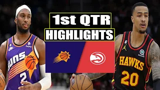 Phoenix Suns vs Atlanta Hawks 1st QTR GAME HIGHLIGHTS | March 21 | 2024 NBA Season