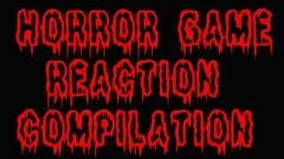 Horror Game Reaction Compilation #1