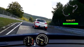 Volvo S60 T6 AWD Polestar optimised 03.09.2017 Nurburgring Nordschleife BTG 8:54