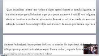 Versioni latine: AUC XXII45,1-5 Livio