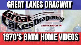 Great Lakes Dragaway - Vintage 1970s 8MM Home Movies