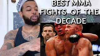 The Best MMA Fights of the Decade | Reaction